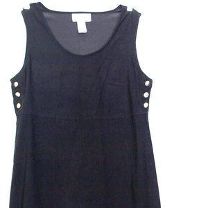 JA Studio Long Black Dress Size Medium